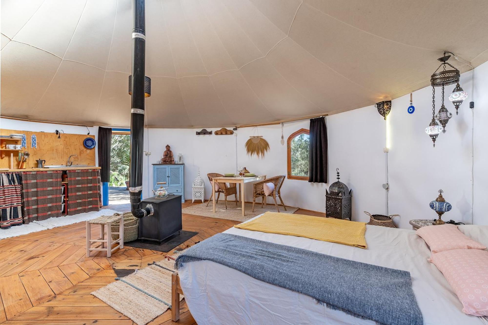 Eco Yurta Lanjaron Villa Eksteriør bilde