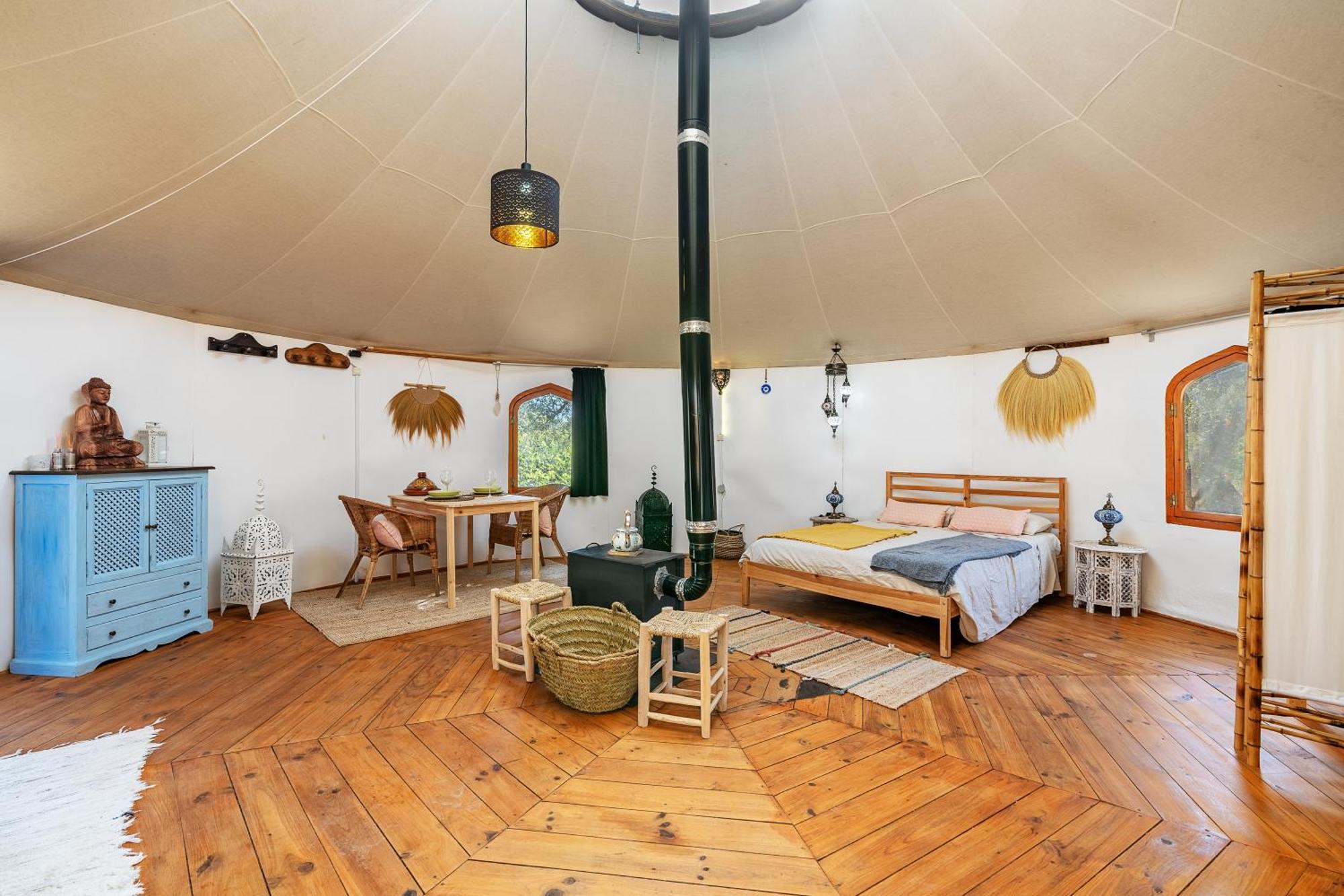 Eco Yurta Lanjaron Villa Eksteriør bilde